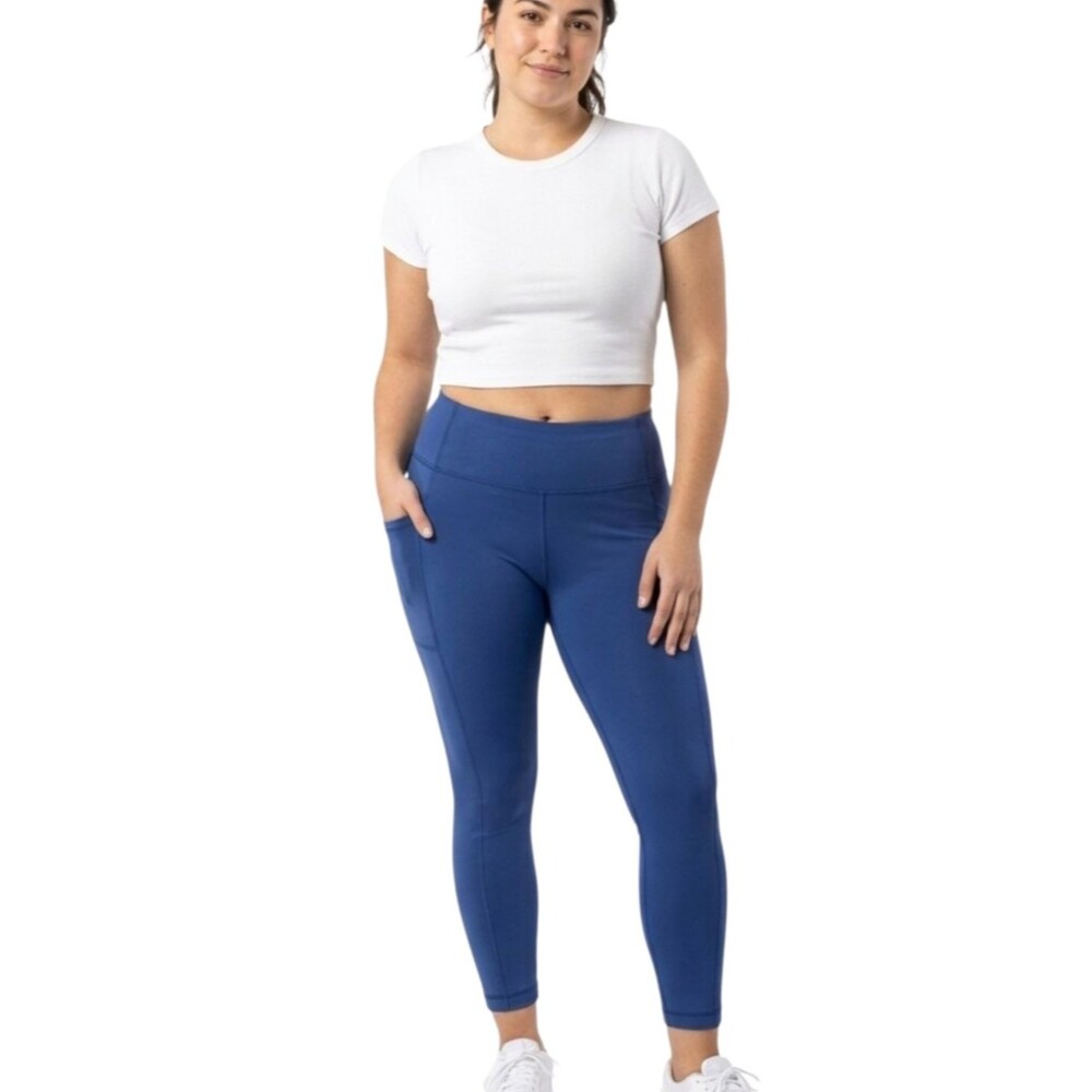 Columbia Sloan Ridge Leggings Active Athleisure Women's XL Blue 16-18 Tights